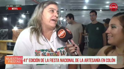 Fiesta de la Artesan&iacute;a en Col&oacute;n - nota artesana paranaense